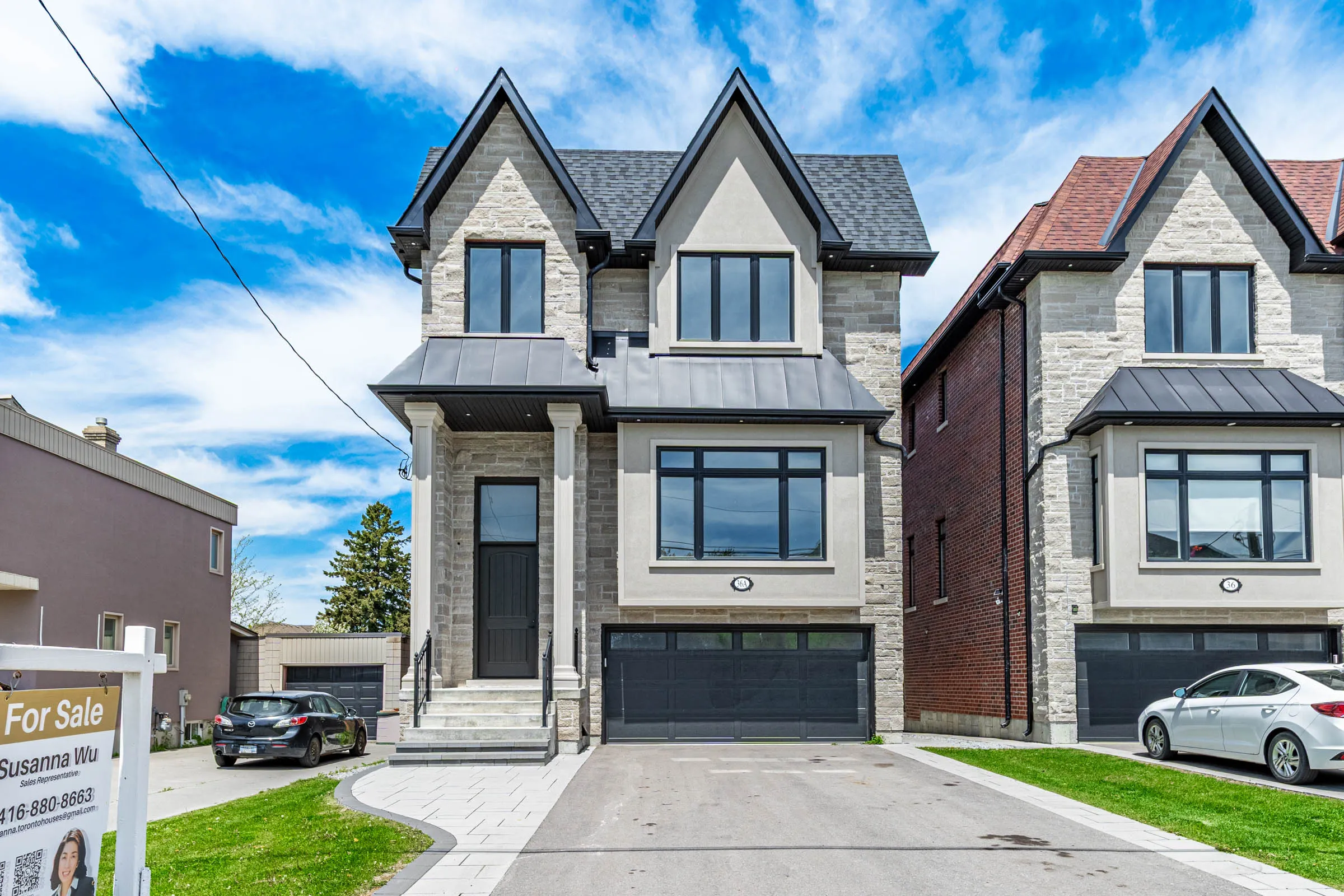 Yonge & King — Twin Build — custom home by Benestone in Richmond Hill